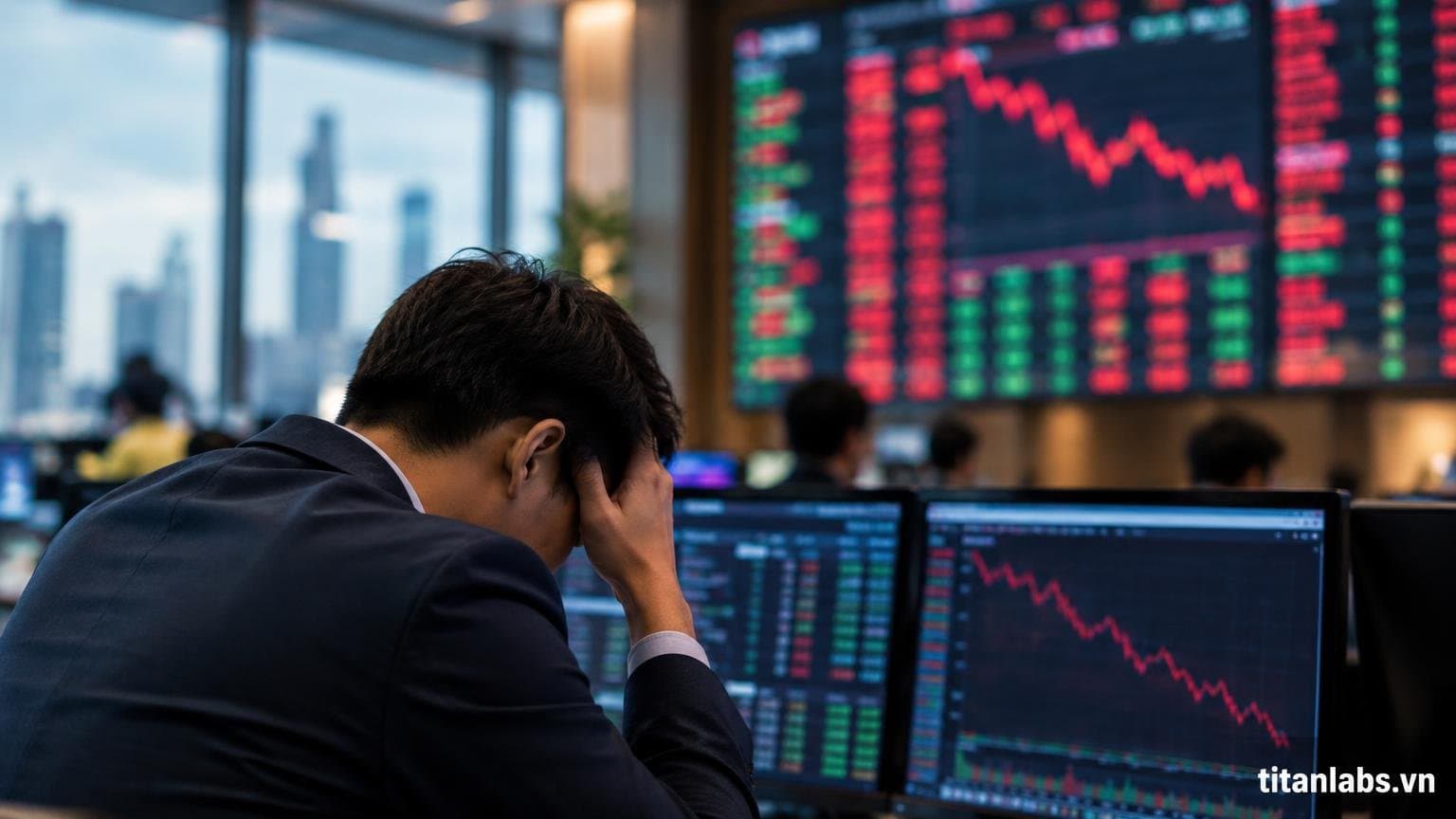VN-Index mất gần 14 điểm phiên cuối tháng 10