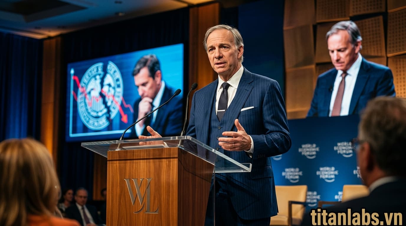 Ray Dalio: FED mất uy tín nếu ông Warsh giảm lãi suất
