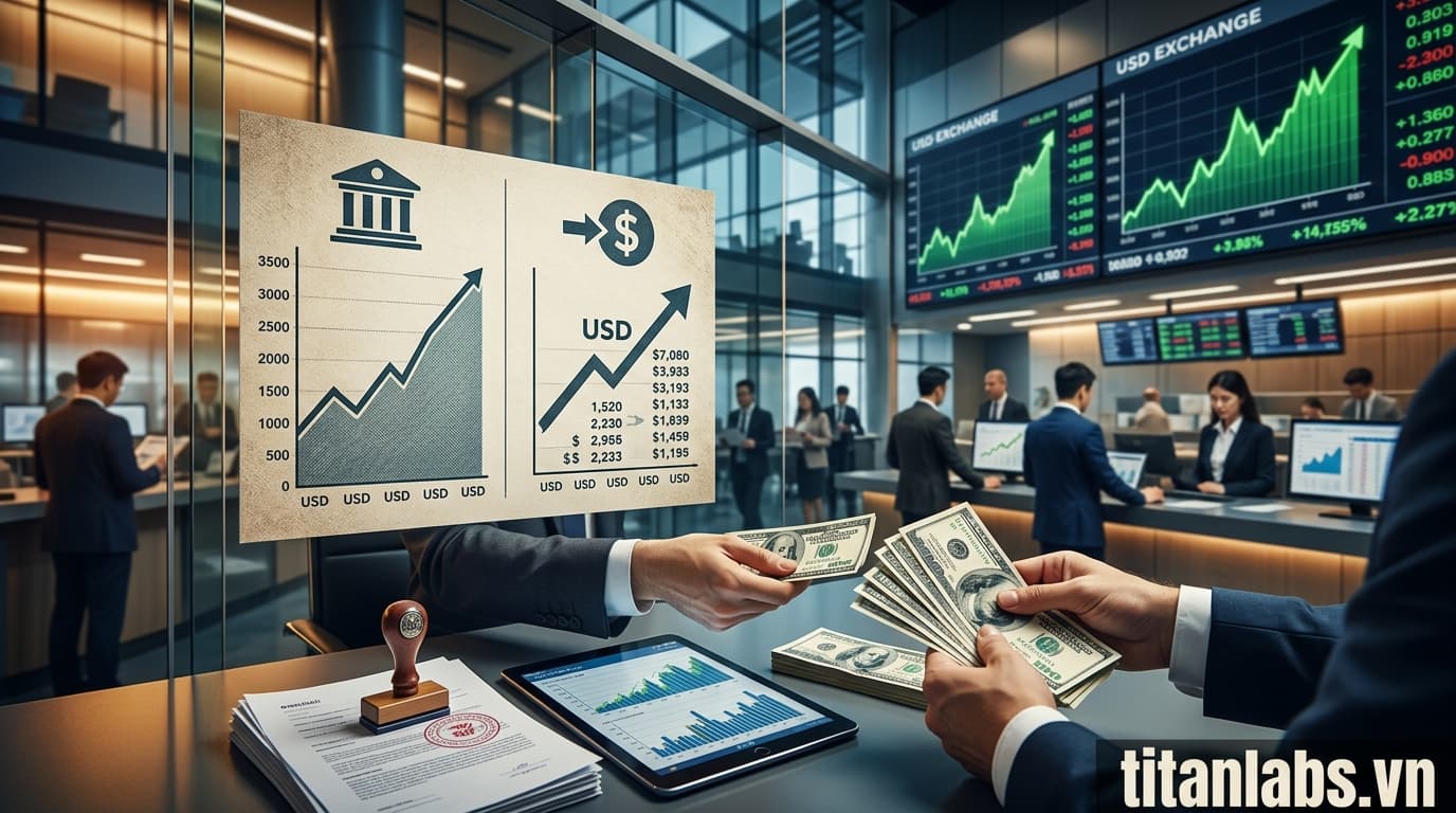 Giá USD hôm nay 26.5.2026: Ngân hàng tăng, thị trường tự do giảm