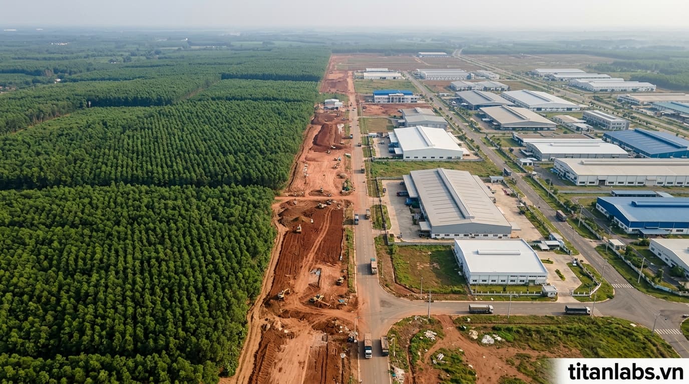 GVR đẩy mạnh chuyển đổi đất sang KCN dù giá cao su tăng