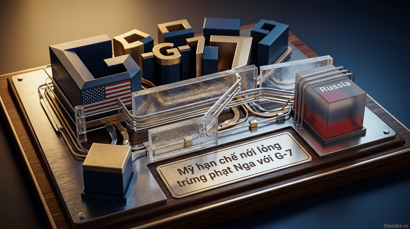 Mỹ hạn chế nới lỏng trừng phạt Nga với G-7