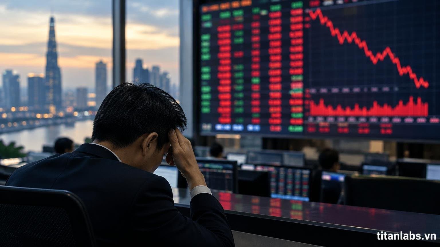 VN-Index mất hơn 14 điểm phiên đầu tuần ngày 12/10