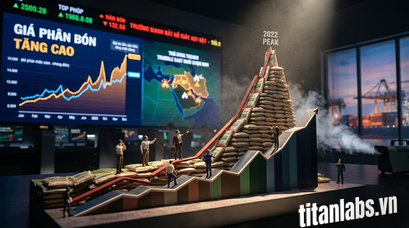 Giá phân bón dự báo về đỉnh 2022 do xung đột Trung Đông