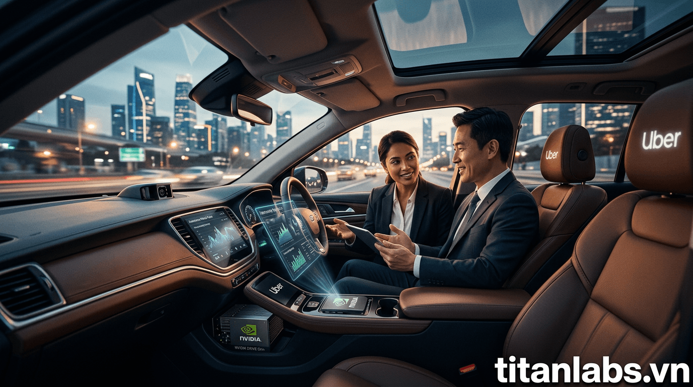 Uber-Nvidia: Bank of America lạc quan về tương lai AV của Uber