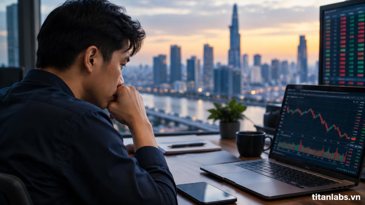 Tiền chờ trên tài khoản chứng khoán thấp nhất 3 năm