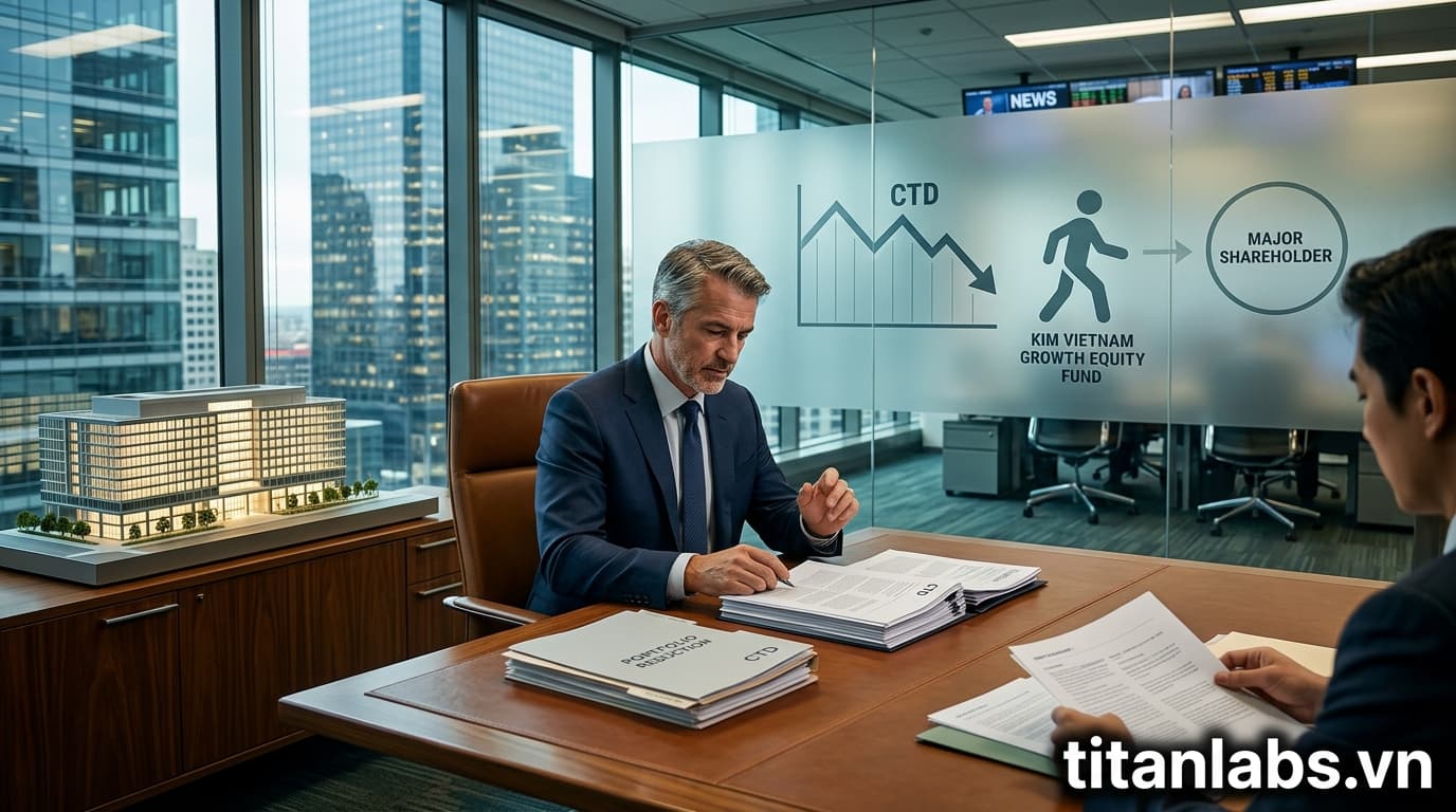 KIM Vietnam Growth Equity Fund không còn là cổ đông lớn CTD