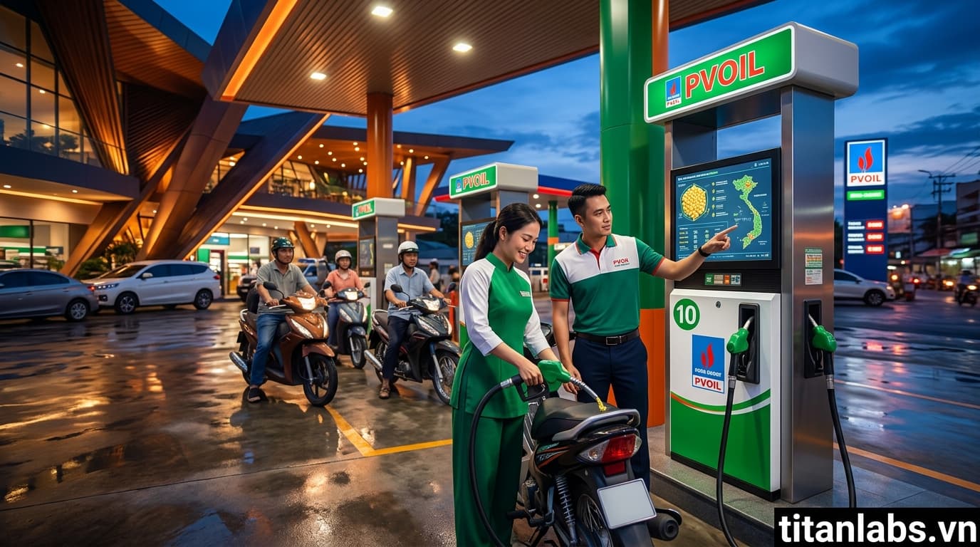 PVOil sẽ bán đại trà xăng sinh học E10 từ 15.5
