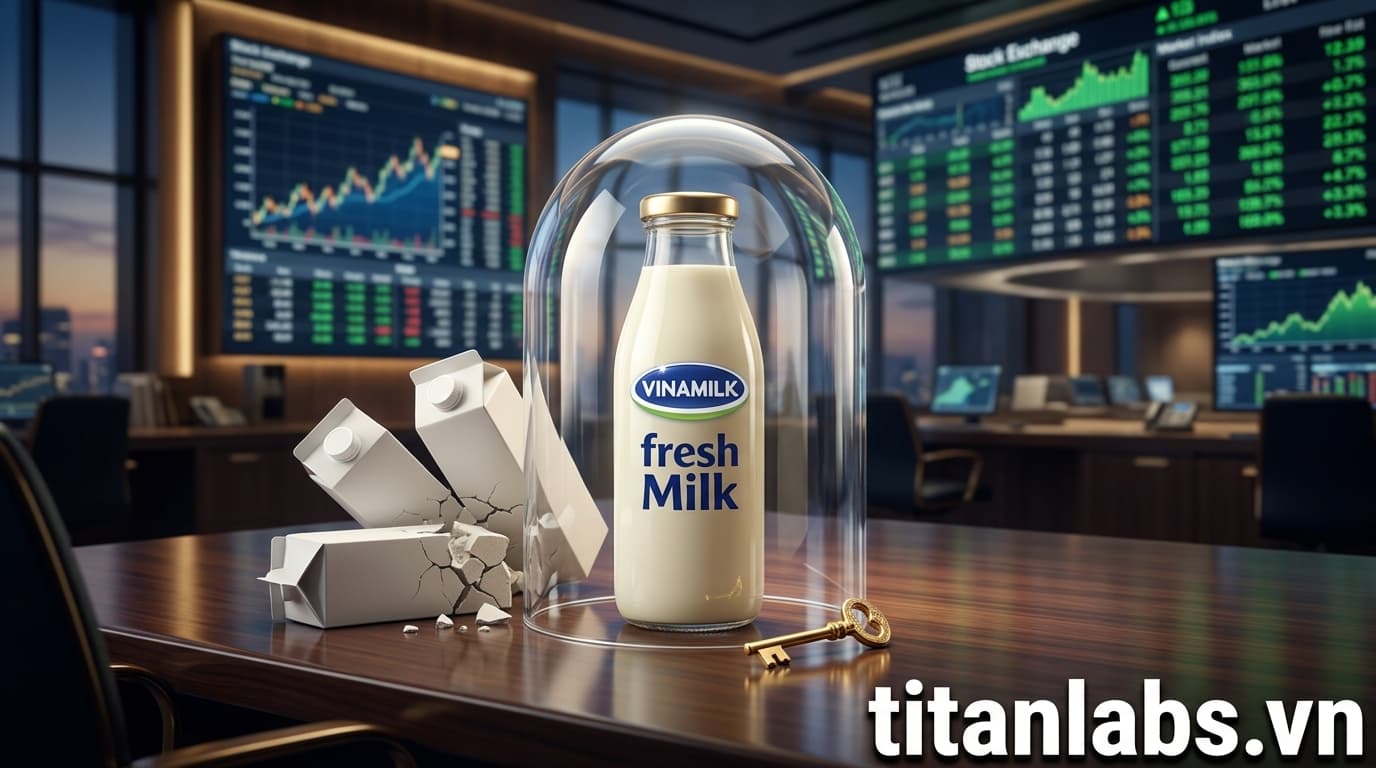 Vinamilk: Không rủi ro pháp lý, siết sữa giả giúp thị trường