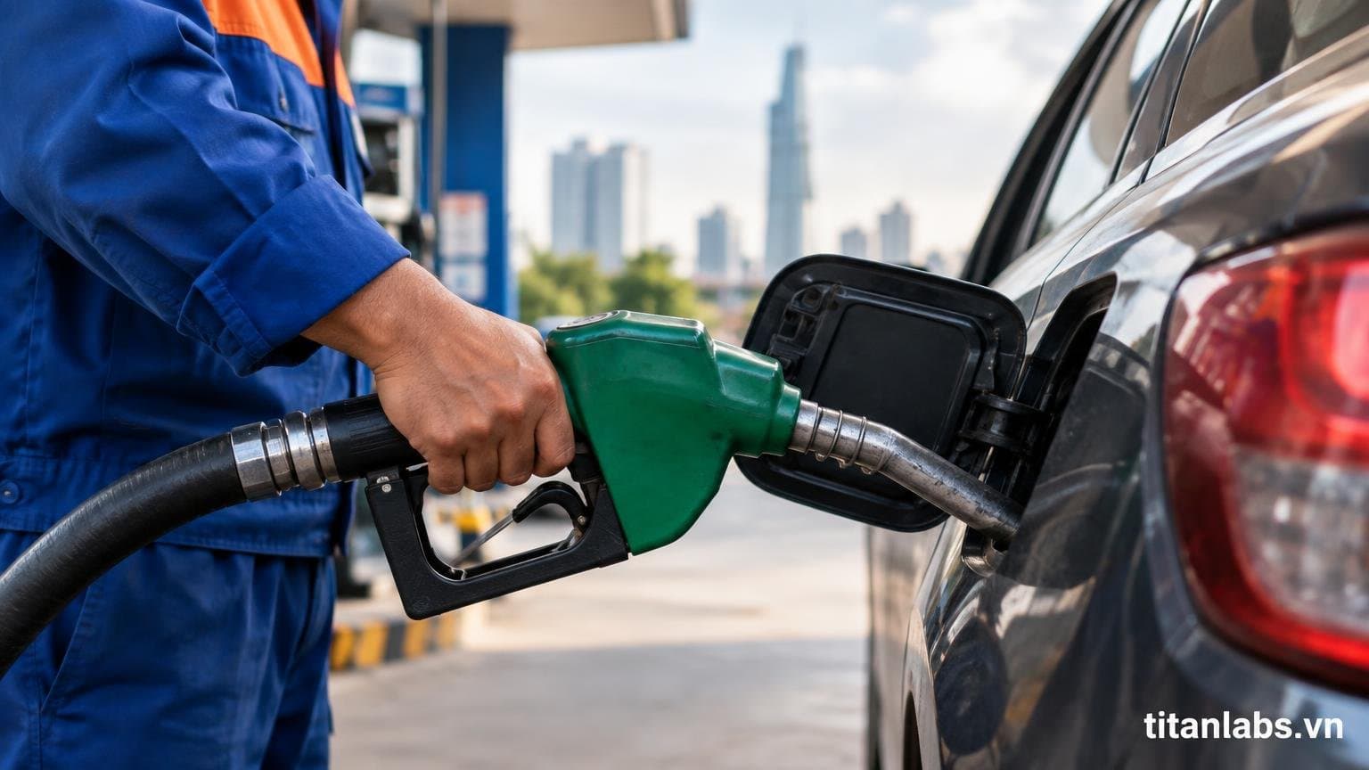 Giá xăng dầu tăng mạnh, dầu diesel vượt 30.000 đồng/lít