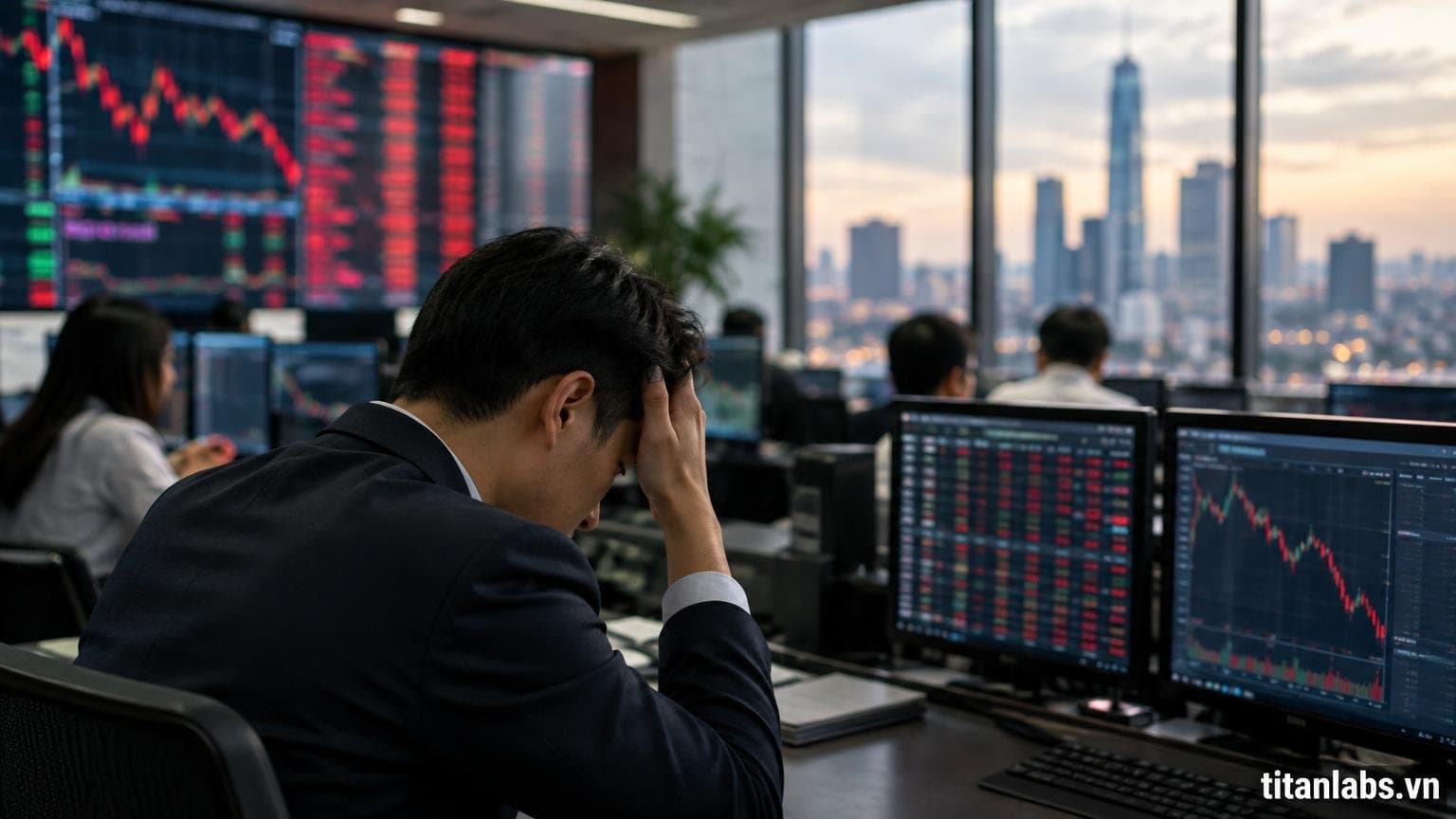 Lợi nhuận nhiều công ty chứng khoán lao dốc