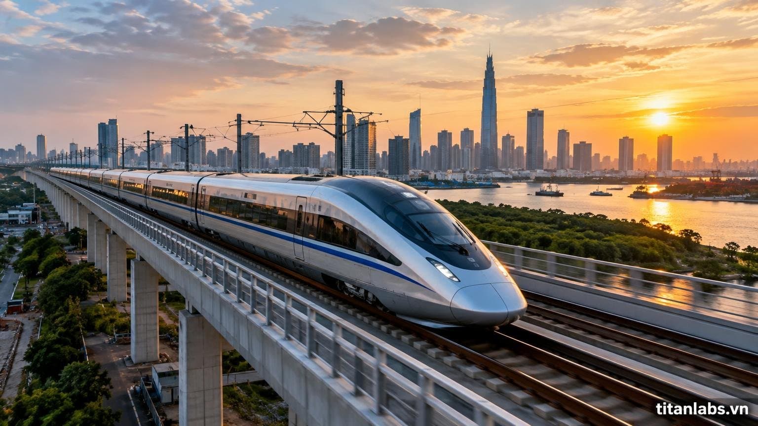 VinSpeed đẩy nhanh siêu dự án đường sắt 350 km/h