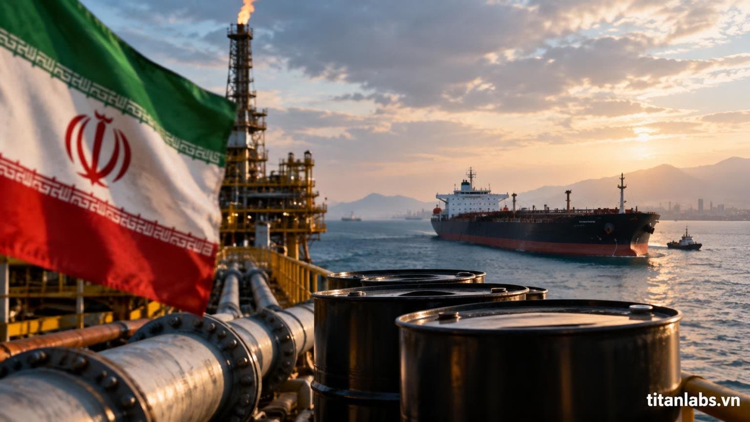 Căng thẳng Iran dịch chuyển cán cân dầu mỏ sang châu Mỹ