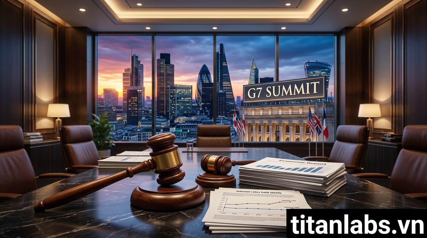 FED Giữ Lãi Suất Ổn Định Trước Hội Nghị G7