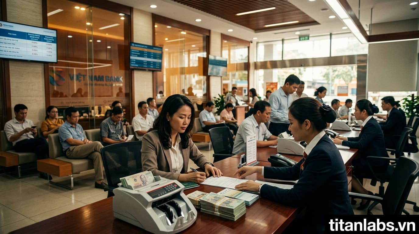 Người dân tăng cường gửi tiết kiệm trước lo ngại lãi suất giảm