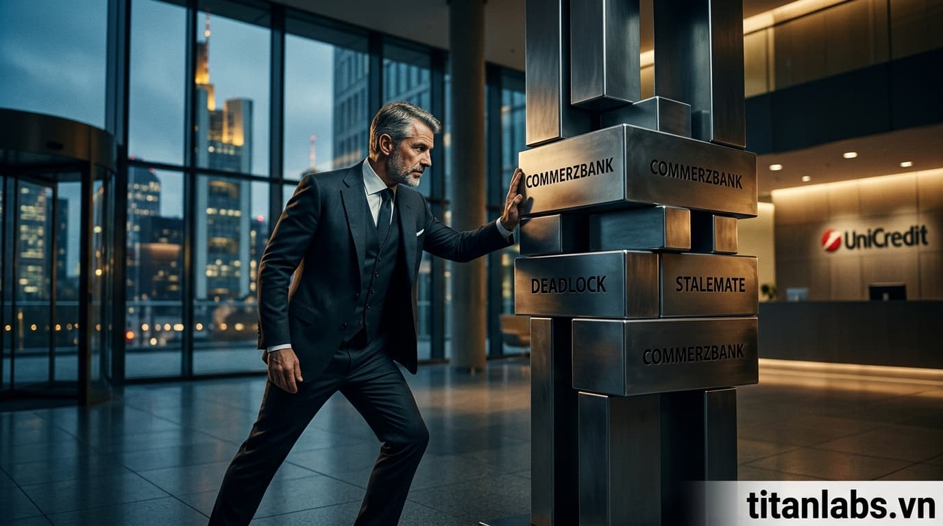 CEO UniCredit muốn phá vỡ bế tắc thương vụ Commerzbank
