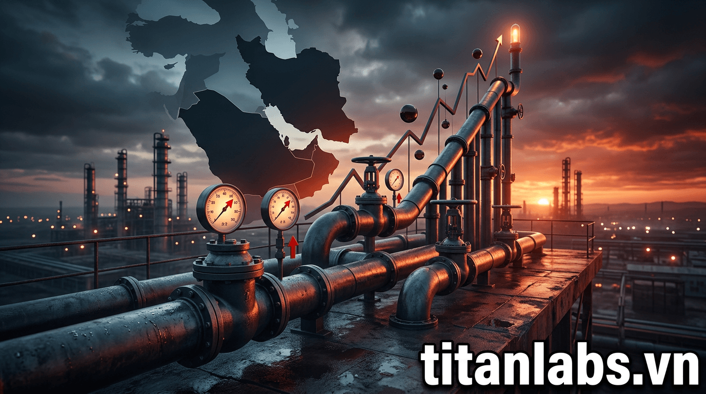 Giá dầu tăng sau đòn tấn công của Mỹ gần Iran