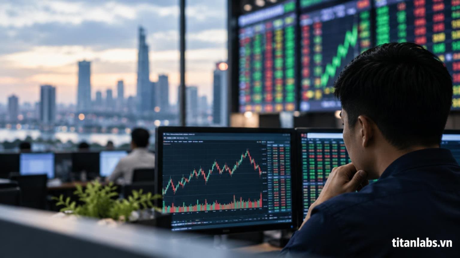 VN-Index hồi phục, cổ phiếu Digiworld giảm sàn