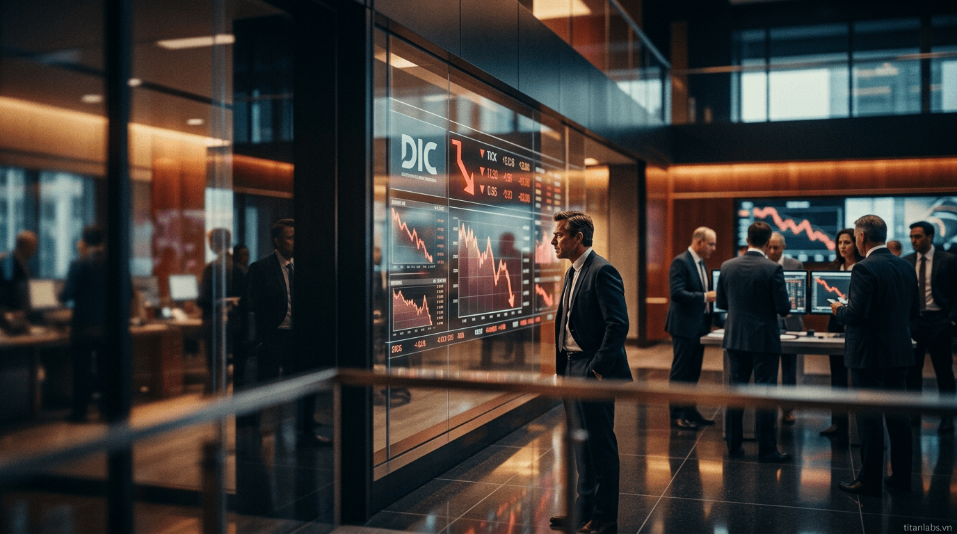 Gia đình Chủ tịch DIC Corp tiếp tục bị bán giải chấp cổ phiếu DIG