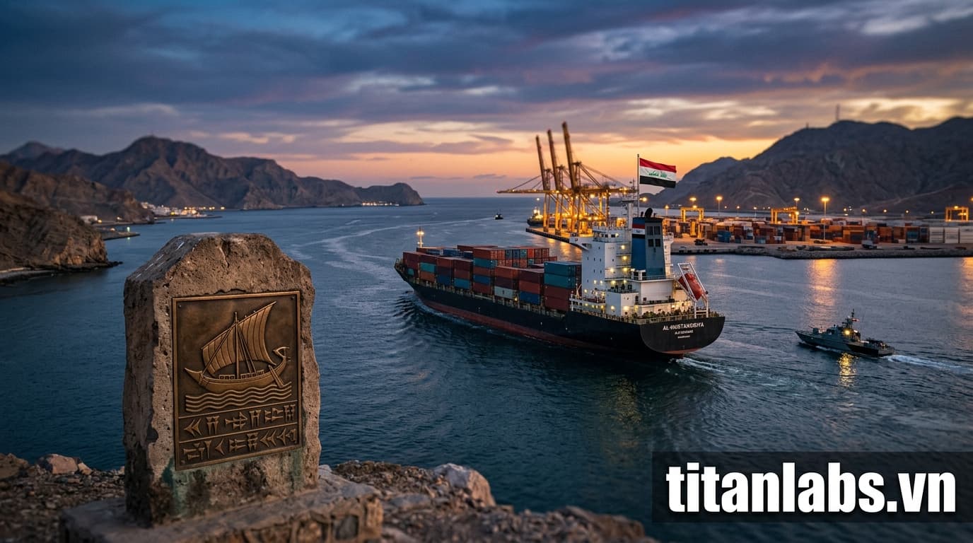 Iran cho phép tàu Iraq qua eo biển Hormuz