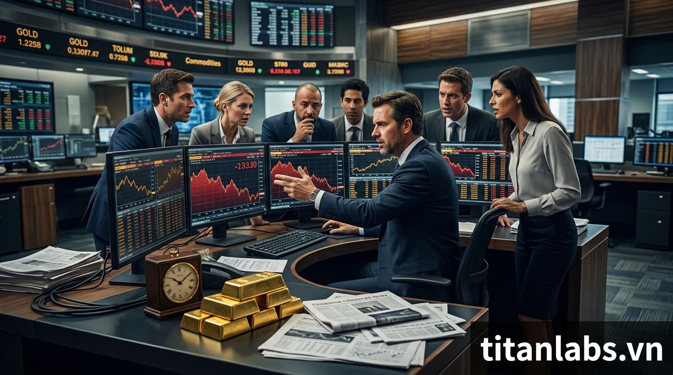 Giá vàng "thủng" mốc 4.000 USD/ounce, SPDR Gold Trust xả hàng