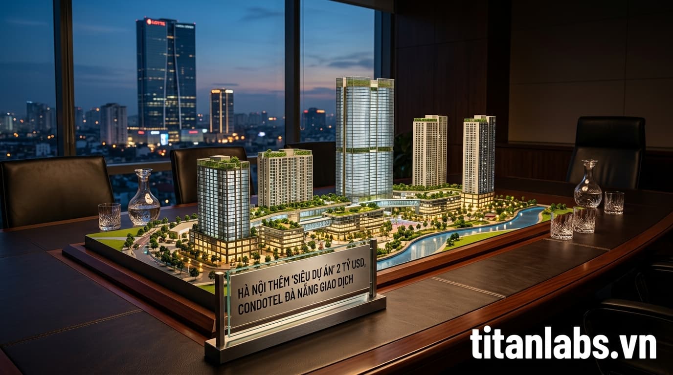 Hà Nội thêm 'siêu dự án' 2 tỷ USD, Condotel Đà Nẵng giao dịch giảm