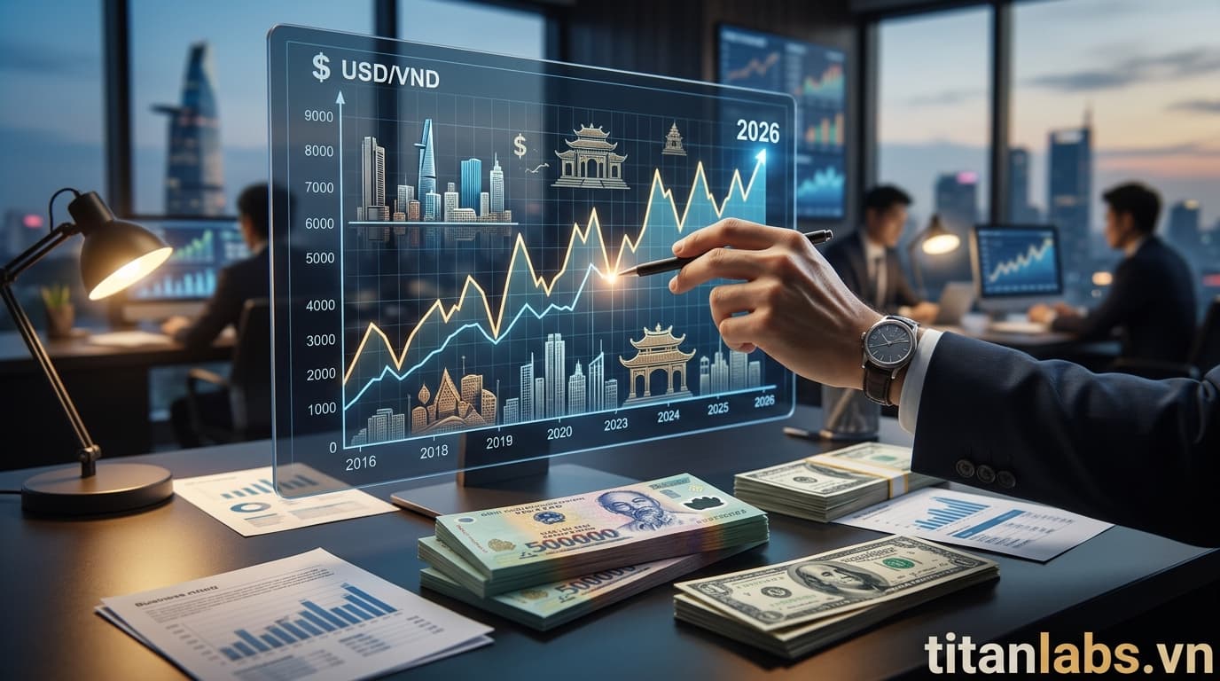 UOB dự báo tỷ giá USD/VND đến cuối năm 2026