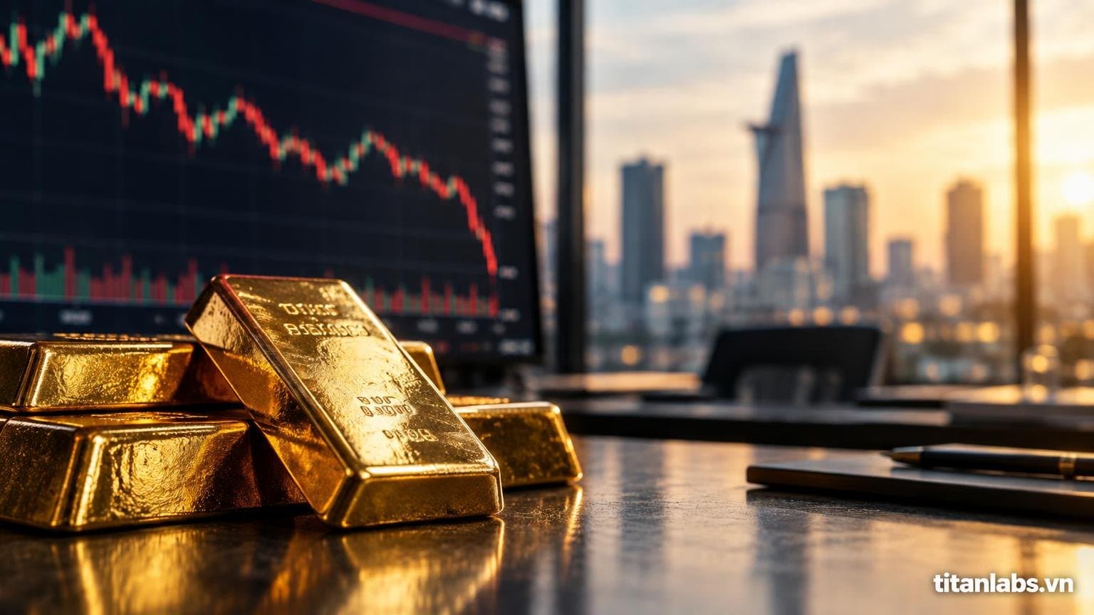 Giá vàng lao dốc, xuất hiện kịch bản về 3.000 USD
