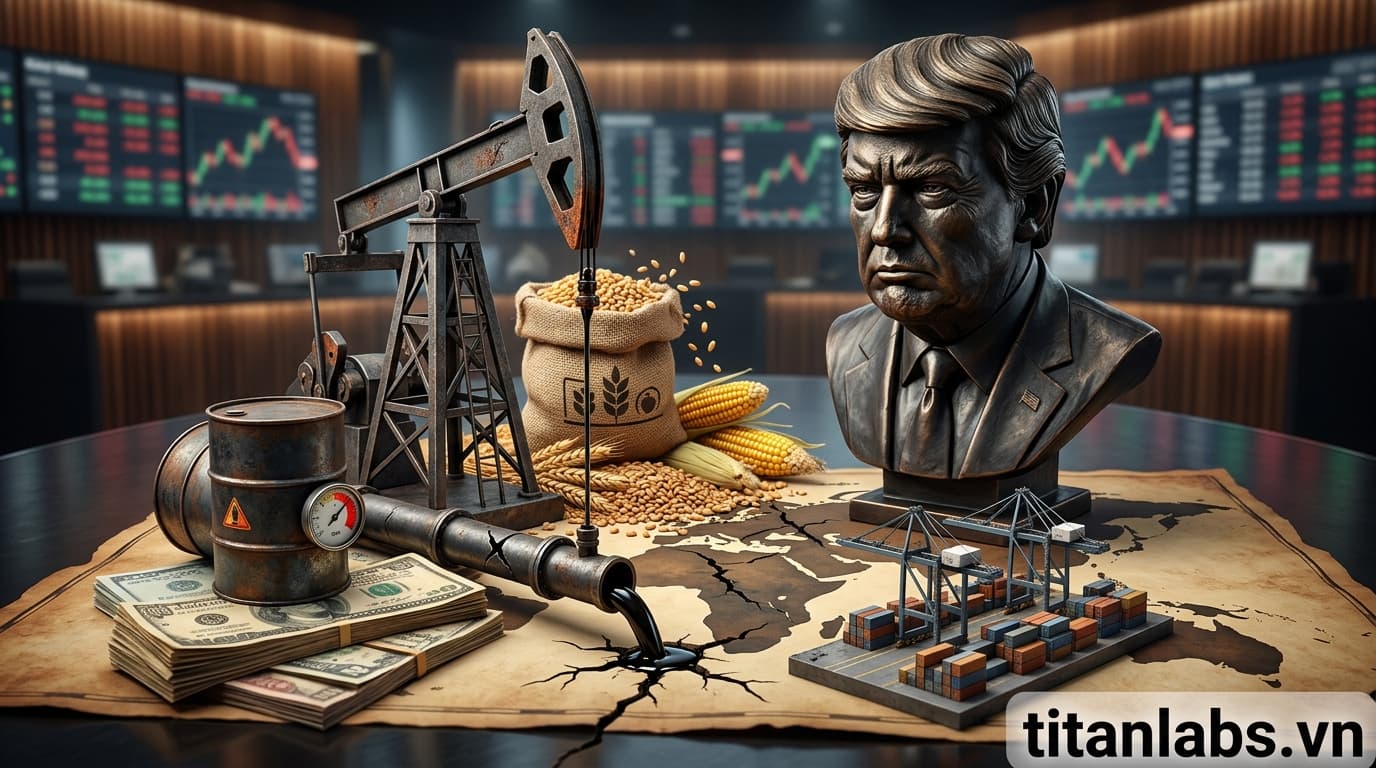 Cảnh báo của Trump đe dọa giá dầu, thực phẩm toàn cầu