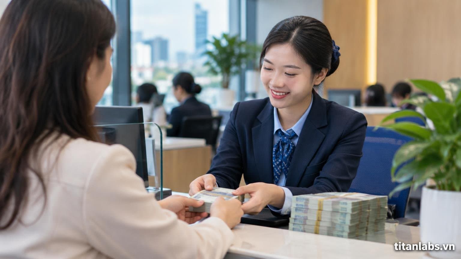 Nhiều ngân hàng hạ lãi suất huy động tới 0,7%