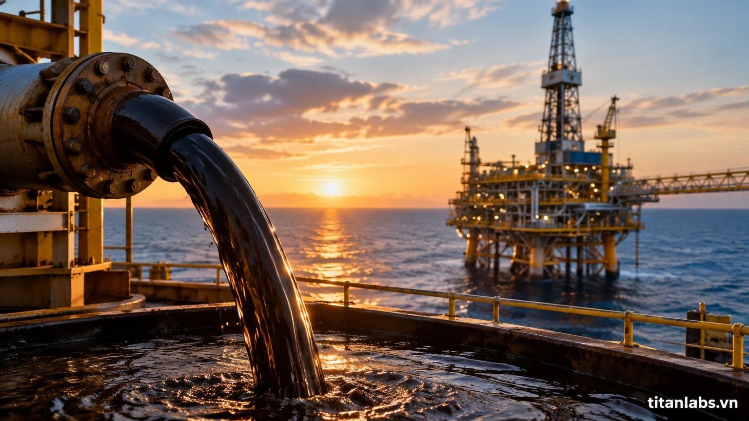 Murphy Oil đón dòng dầu đầu tiên tại mỏ Lạc Đà Vàng