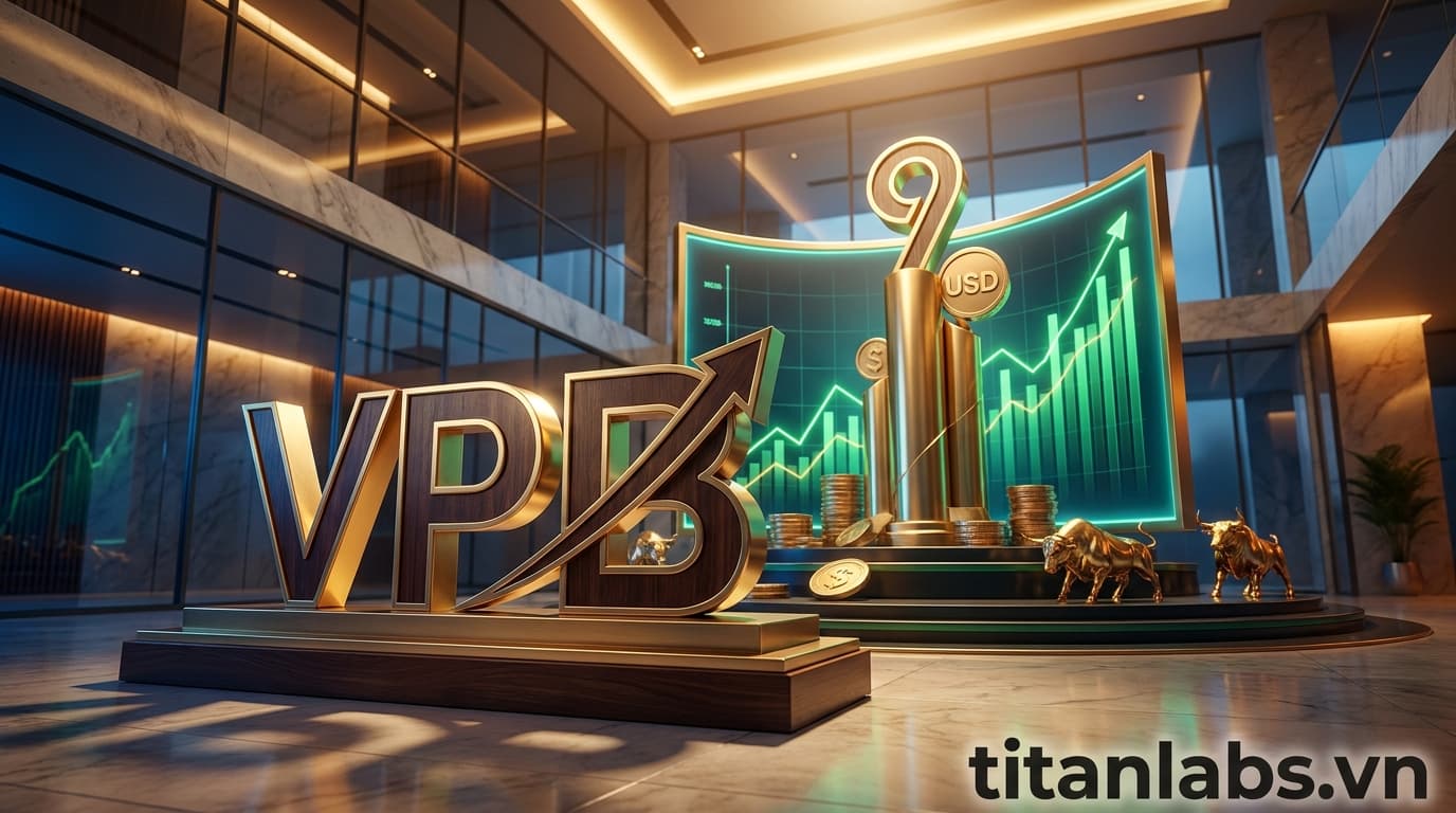 VPB tăng mạnh, vốn hóa tiến sát mốc 9 tỷ USD