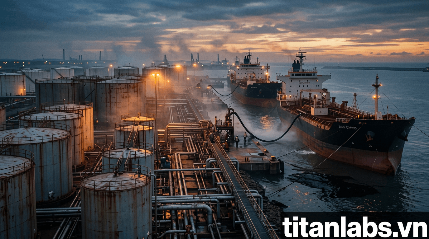 Dầu Iran bất hợp pháp lẩn khuất trên thị trường