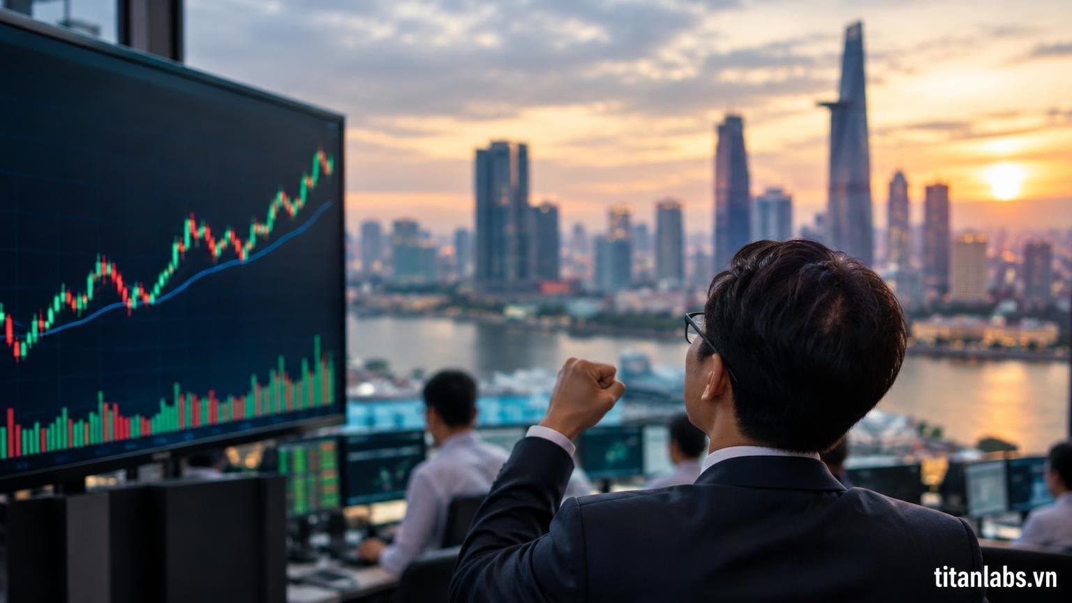Cổ phiếu trụ giúp VN-Index thoát hiểm cuối phiên