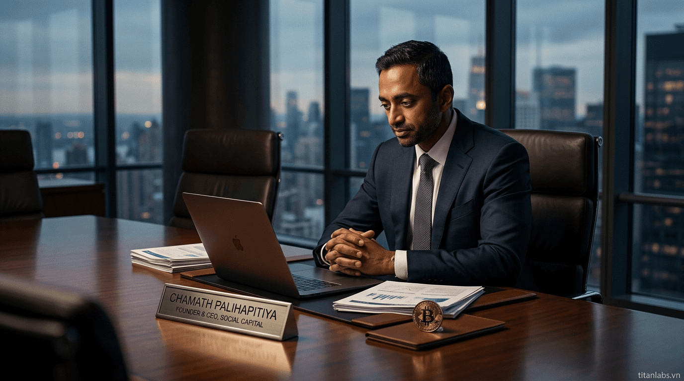 Chamath Palihapitiya: Bitcoin không thể là tài sản dự trữ của NHTW