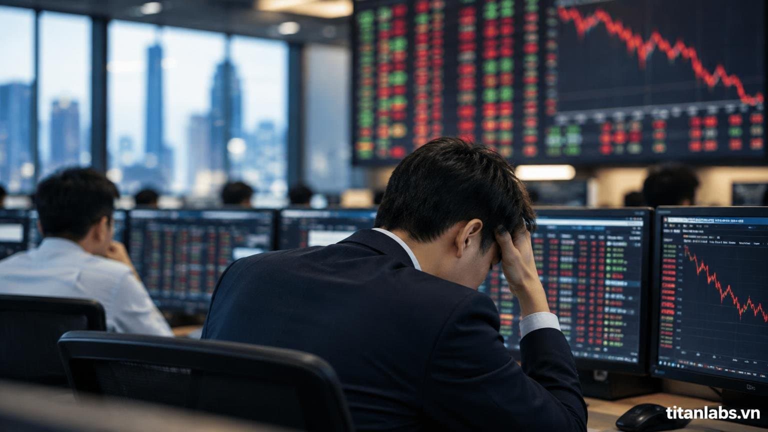 Cổ phiếu trụ đè nặng, VN-Index mất mốc 1.700 điểm