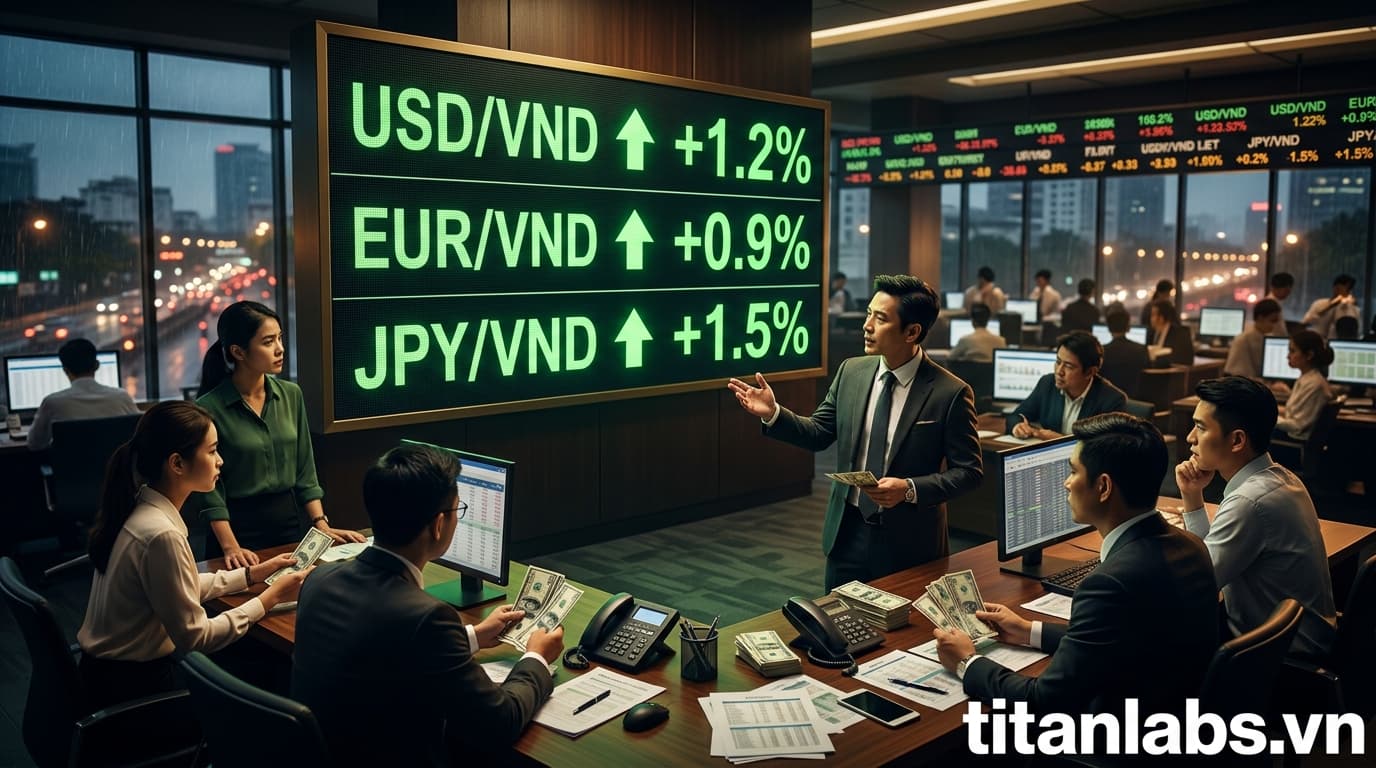 USD và ngoại tệ khác đồng loạt tăng giá tại Việt Nam