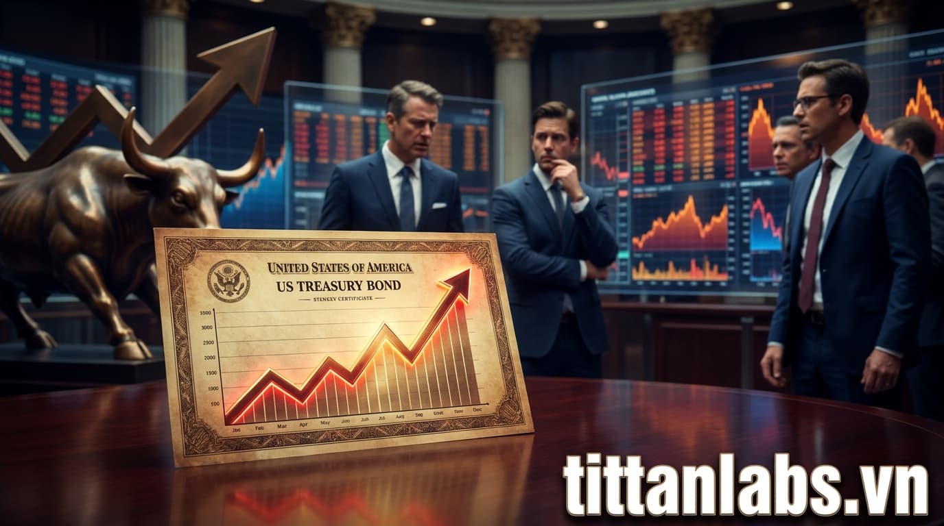Lợi suất Trái phiếu Mỹ đạt đỉnh lịch sử, thị trường lo ngại