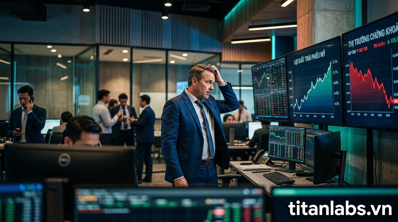 Lợi suất trái phiếu Mỹ tăng cao, gây lo ngại cho thị trường