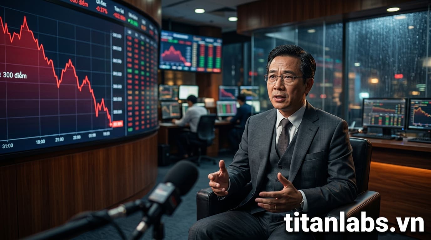 VN-Index giảm 300 điểm, chuyên gia nói gì về triển vọng?