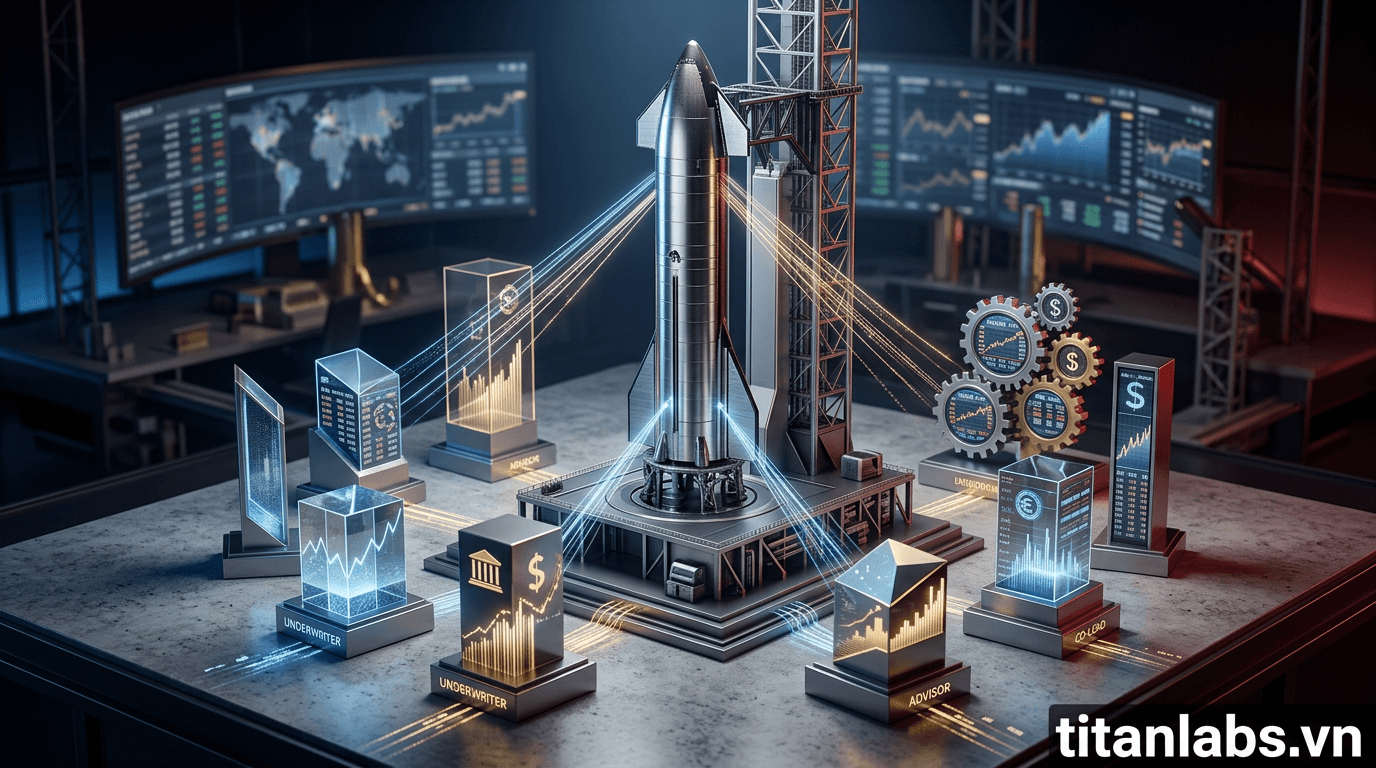 SpaceX sắp IPO, nhiều ngân hàng được chia vai trò