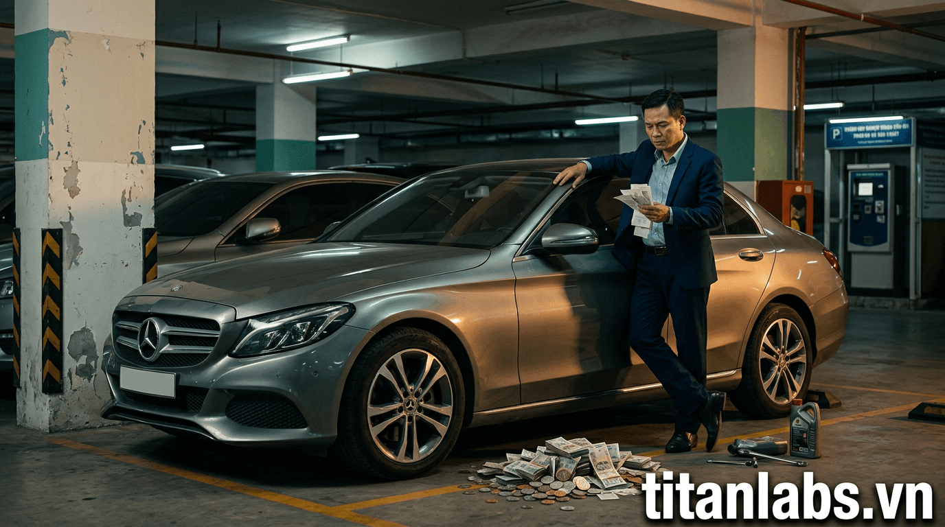 Chi phí nuôi xe ô tô: Gửi chục triệu, bảo dưỡng triệu đồng/năm
