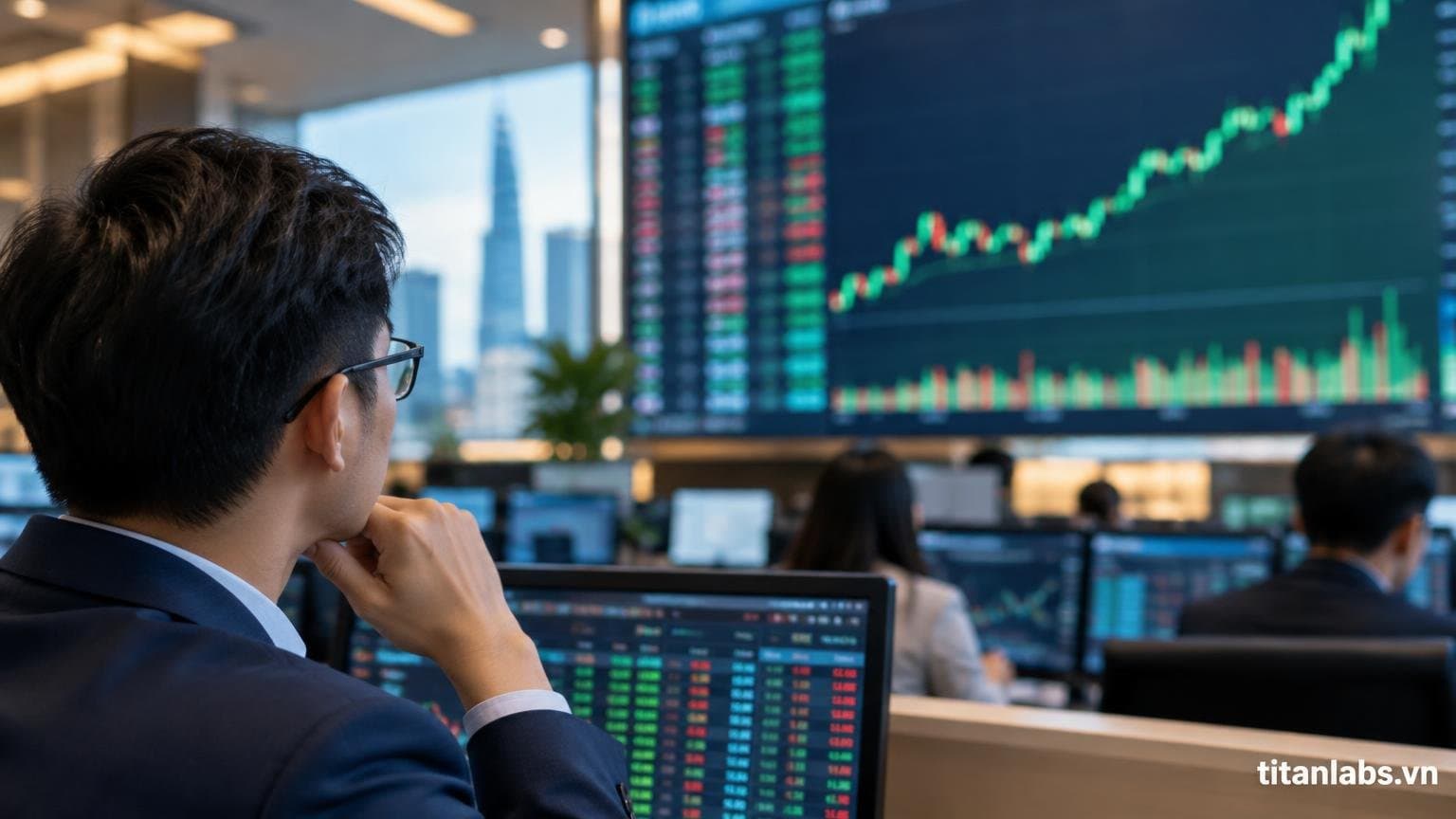 VN-Index tăng gần 47 điểm, khối ngoại gom ròng trở lại