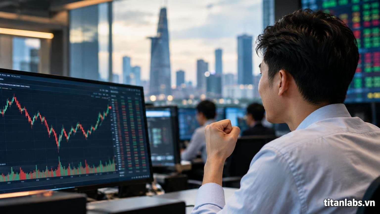 VN-Index ngắt mạch giảm 7 phiên, thanh khoản chạm đáy