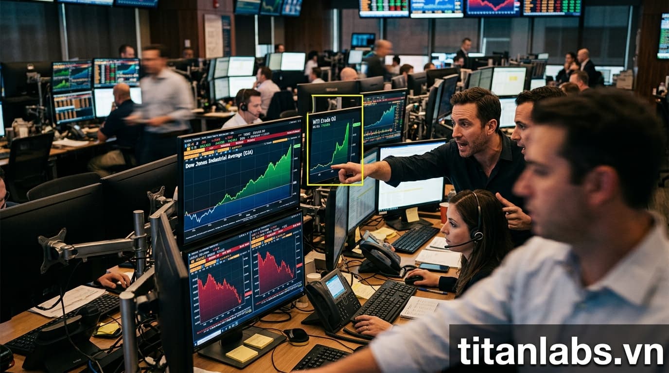Dow tăng, S&P 500 & Nasdaq giảm; Dầu tăng vọt