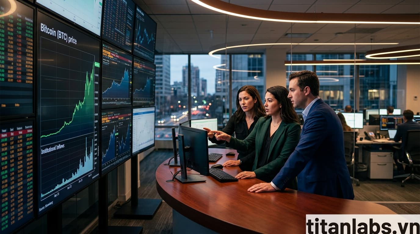 Bitcoin và ETF Crypto tăng mạnh nhờ dòng vốn tổ chức