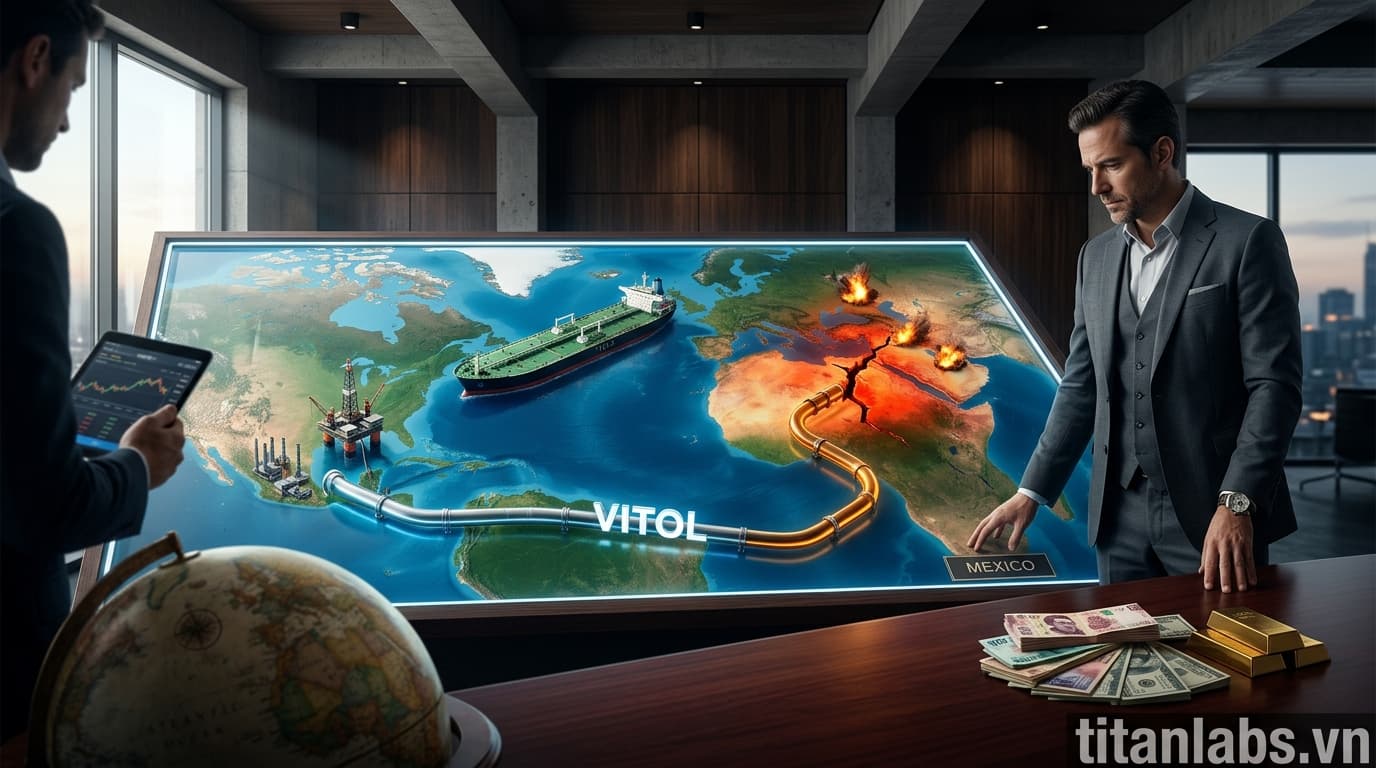 Vitol mua dầu Mexico giữa căng thẳng Trung Đông