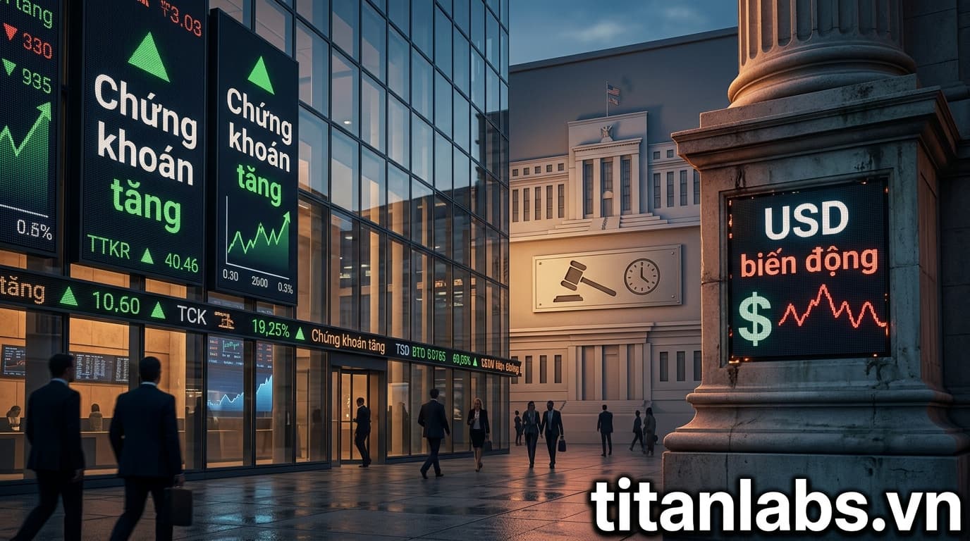 Chứng khoán tăng, USD biến động khi Trump gia hạn lệnh ngừng bắn Iran