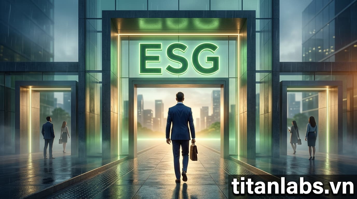 ESG trở thành “giấy thông hành” sống còn cho doanh nghiệp