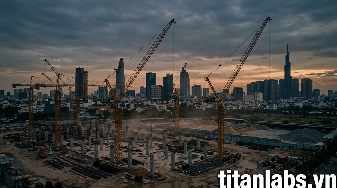 TP.HCM thiếu hụt vật liệu xây dựng trầm trọng