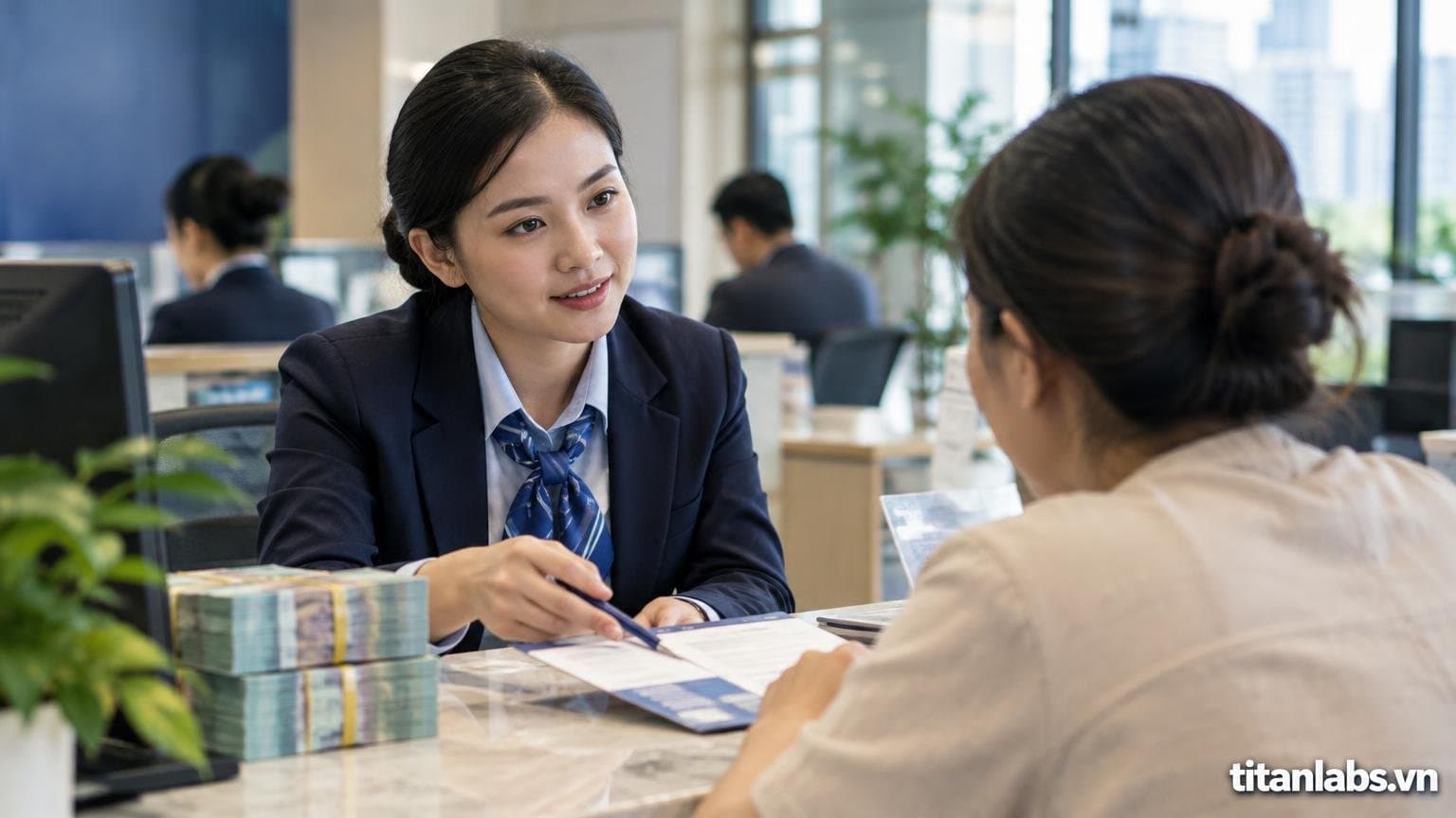 Lãi suất huy động tại quầy vênh lớn so với niêm yết